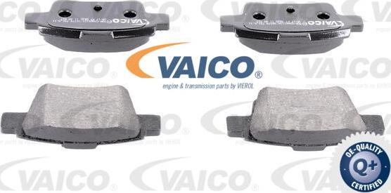 VAICO V40-8042 - Комплект спирачно феродо, дискови спирачки vvparts.bg