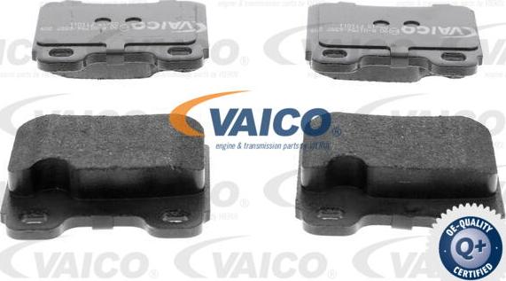 VAICO V40-8015 - Комплект спирачно феродо, дискови спирачки vvparts.bg