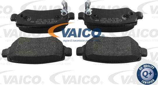 VAICO V40-8011 - Комплект спирачно феродо, дискови спирачки vvparts.bg