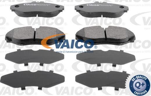 VAICO V40-8021 - Комплект спирачно феродо, дискови спирачки vvparts.bg