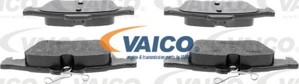 VAICO V40-8028-1 - Комплект спирачно феродо, дискови спирачки vvparts.bg