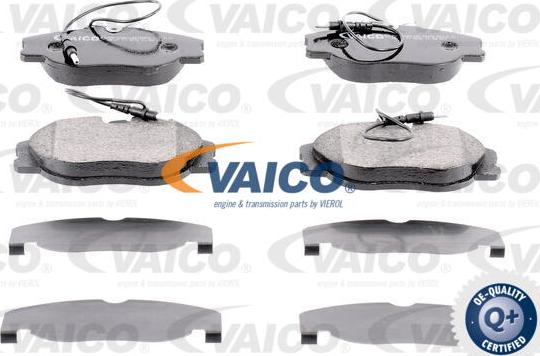 VAICO V42-4121 - Комплект спирачно феродо, дискови спирачки vvparts.bg