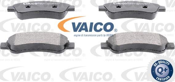 VAICO V42-0095 - Комплект спирачно феродо, дискови спирачки vvparts.bg