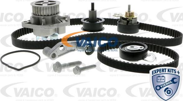 VAICO V10-50109-BEK - Водна помпа+ к-кт ангренажен ремък vvparts.bg