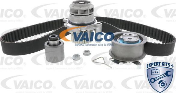 VAICO V10-50105-BEK - Водна помпа+ к-кт ангренажен ремък vvparts.bg