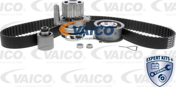 VAICO V10-50108-BEK - Водна помпа+ к-кт ангренажен ремък vvparts.bg