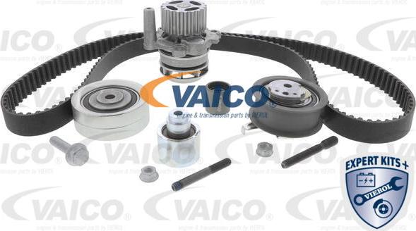 VAICO V10-50107-BEK - Водна помпа+ к-кт ангренажен ремък vvparts.bg