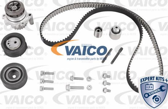 VAICO V10-50112-BEK - Водна помпа+ к-кт ангренажен ремък vvparts.bg