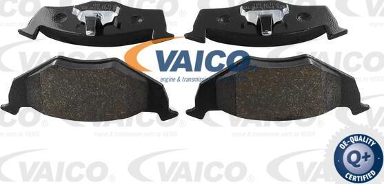 VAICO V10-8106 - Комплект спирачно феродо, дискови спирачки vvparts.bg