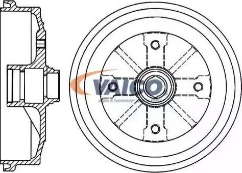 VAICO V10-60006 - Спирачен барабан vvparts.bg