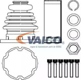 VAICO V10-6390 - Маншон, полуоска vvparts.bg