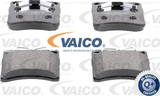 VAICO V10-8115 - Комплект спирачно феродо, дискови спирачки vvparts.bg
