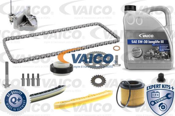 VAICO V10-10008 - Комплект ангренажна верига vvparts.bg