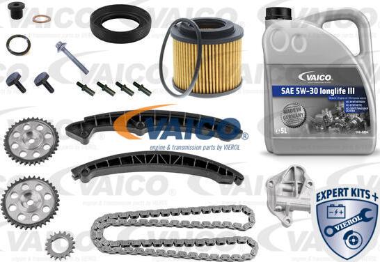 VAICO V10-10014 - Комплект ангренажна верига vvparts.bg