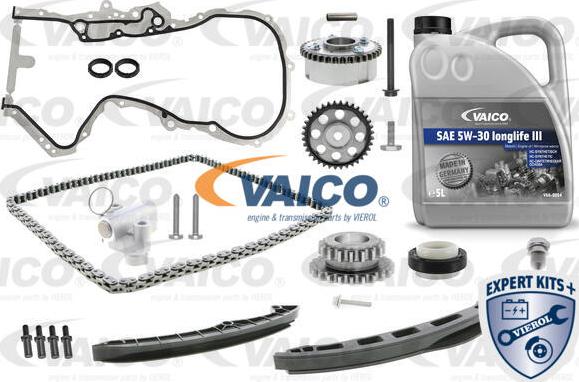 VAICO V10-10010 - Комплект ангренажна верига vvparts.bg