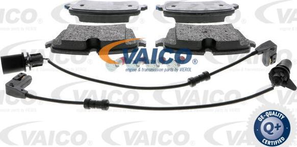 VAICO V10-1024 - Комплект спирачно феродо, дискови спирачки vvparts.bg