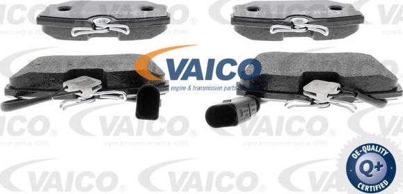 VAICO V10-8150 - Комплект спирачно феродо, дискови спирачки vvparts.bg