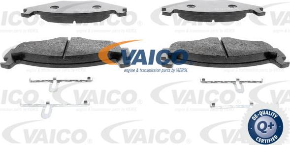 VAICO V10-8100 - Комплект спирачно феродо, дискови спирачки vvparts.bg
