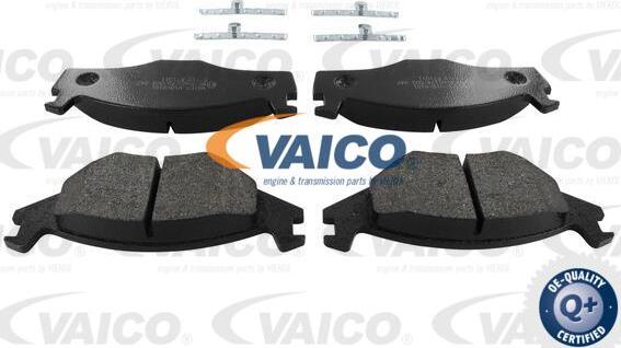 VAICO V10-8101 - Комплект спирачно феродо, дискови спирачки vvparts.bg