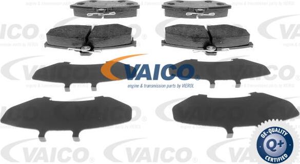VAICO V10-8112 - Комплект спирачно феродо, дискови спирачки vvparts.bg