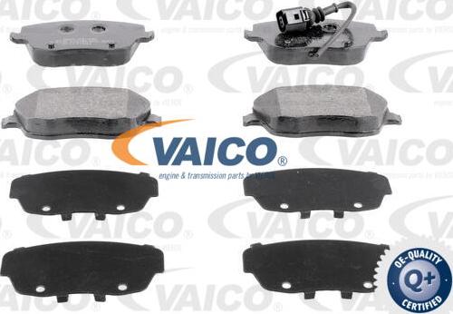 VAICO V10-8180 - Комплект спирачно феродо, дискови спирачки vvparts.bg