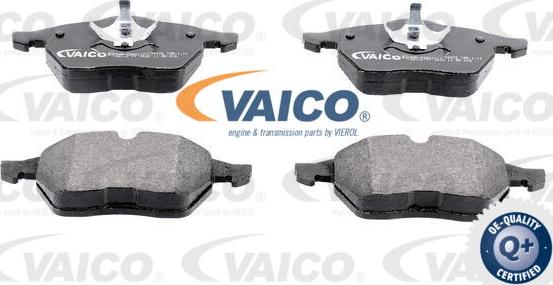 VAICO V10-8130 - Комплект спирачно феродо, дискови спирачки vvparts.bg