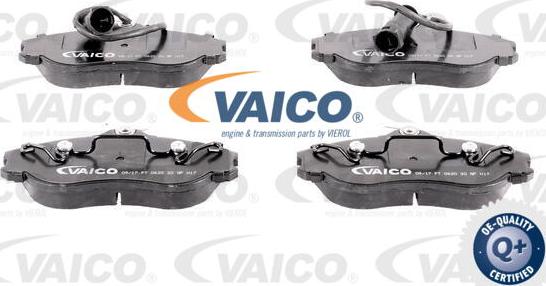 VAICO V10-8350 - Комплект спирачно феродо, дискови спирачки vvparts.bg