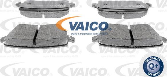 VAICO V10-8306 - Комплект спирачно феродо, дискови спирачки vvparts.bg