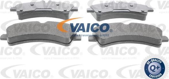 VAICO V10-8258 - Комплект спирачно феродо, дискови спирачки vvparts.bg