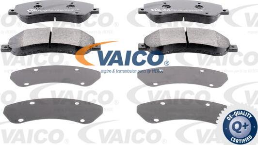 VAICO V10-2455 - Комплект спирачно феродо, дискови спирачки vvparts.bg
