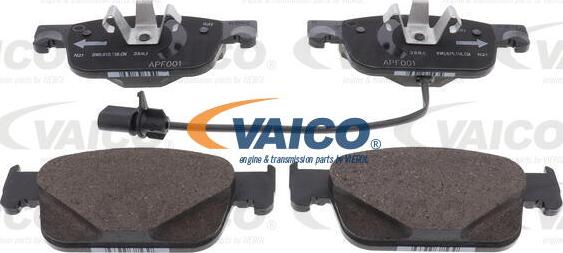 VAICO V10-7595 - Комплект спирачно феродо, дискови спирачки vvparts.bg