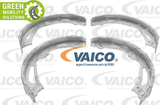 VAICO V10-7878 - Комплект спирачна челюст, ръчна спирачка vvparts.bg