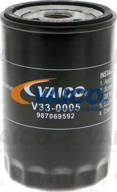 VAICO V33-0005 - Маслен филтър vvparts.bg