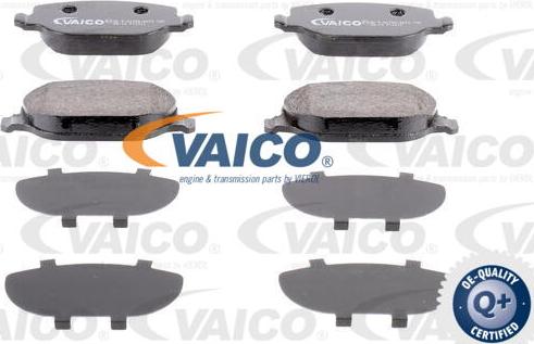 VAICO V24-0097 - Комплект спирачно феродо, дискови спирачки vvparts.bg