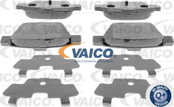 VAICO V24-0068 - Комплект спирачно феродо, дискови спирачки vvparts.bg