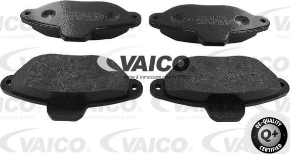 VAICO V24-0077 - Комплект спирачно феродо, дискови спирачки vvparts.bg
