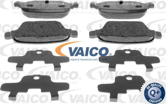 VAICO V24-0100 - Комплект спирачно феродо, дискови спирачки vvparts.bg