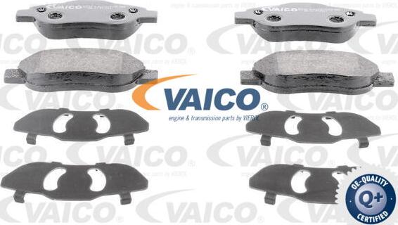VAICO V24-0101 - Комплект спирачно феродо, дискови спирачки vvparts.bg