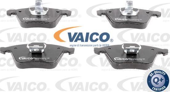 VAICO V25-0318 - Комплект спирачно феродо, дискови спирачки vvparts.bg