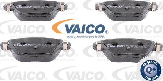 VAICO V25-8110 - Комплект спирачно феродо, дискови спирачки vvparts.bg