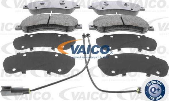 VAICO V25-8129 - Комплект спирачно феродо, дискови спирачки vvparts.bg