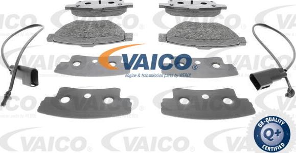 VAICO V25-8127 - Комплект спирачно феродо, дискови спирачки vvparts.bg