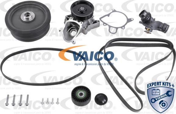 VAICO V20-50104-BEK - Водна помпа+ к-кт ангренажен ремък vvparts.bg