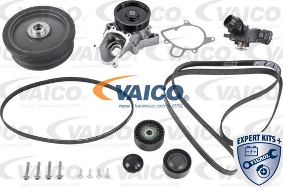 VAICO V20-50105-BEK - Водна помпа+ к-кт ангренажен ремък vvparts.bg