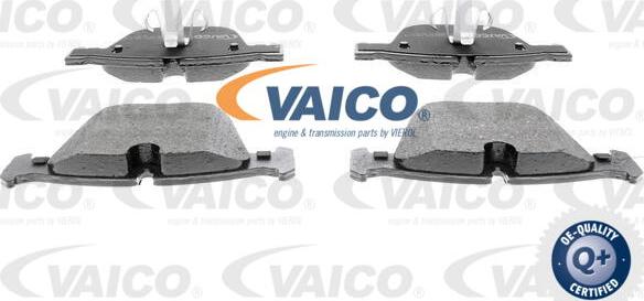 VAICO V20-0917 - Комплект спирачно феродо, дискови спирачки vvparts.bg