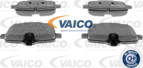 VAICO V20-1465 - Комплект спирачно феродо, дискови спирачки vvparts.bg