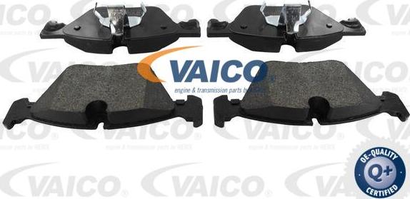 VAICO V20-1463 - Комплект спирачно феродо, дискови спирачки vvparts.bg