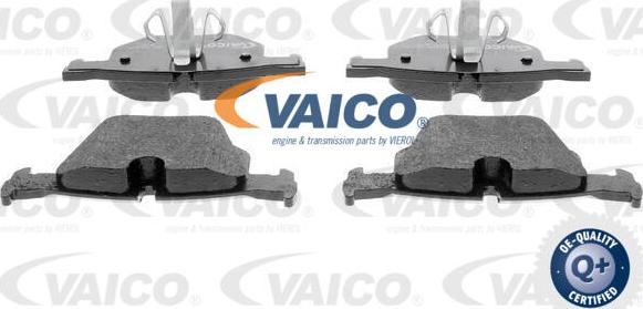 VAICO V20-8130 - Комплект спирачно феродо, дискови спирачки vvparts.bg