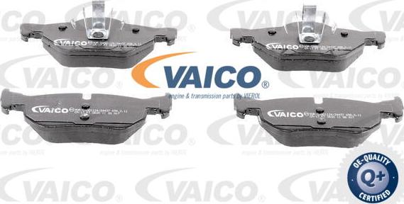 VAICO V20-8129 - Комплект спирачно феродо, дискови спирачки vvparts.bg