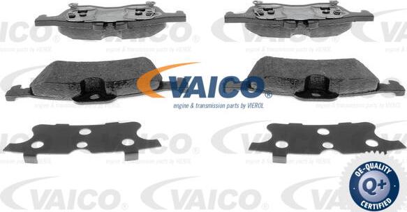 VAICO V20-8128 - Комплект спирачно феродо, дискови спирачки vvparts.bg